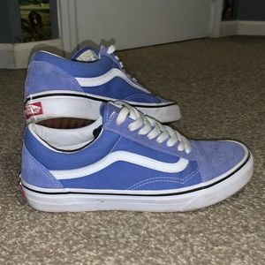 Blue Vans Woman’s 10 Men’s 8.5